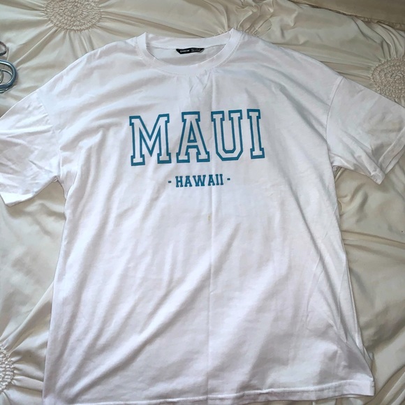 Oversized Graphic Letter Tee - Picture 2 of 2